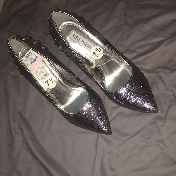 Studded sequins high heels - Picture 1 of 5